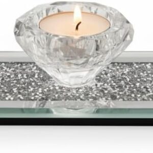eaglewiz-crushed-crystal-3-tealights-candle-holder-plate-crystal-affect-mirror-diamante-home-decor-triple-tea-light-holder