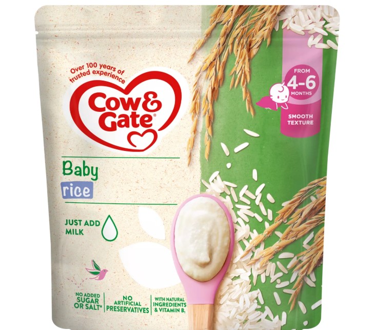 Cow and Gate Baby Rice Cereal From 4-6 Months 100G