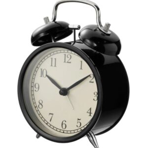 ikea-dekad-alarm-clock-table-clock-black-white