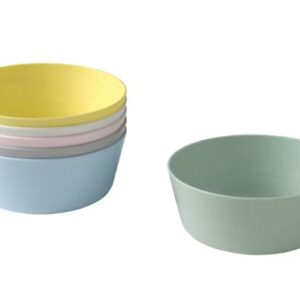ikea-kalas-bowl-mixed-colors-set-plastic-pack-of-6-multicolor-bowls