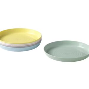 ikea-kalas-plate-set-plastic-mixed-colours-pack-of-6-multicolor-plates