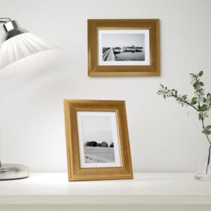 ikea-virserum-picture-frame-golden