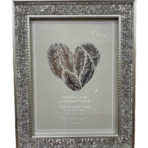 sprakle-love-crushed-diamond-jewelled-photo-frame-8x6in-picture-frame-for-home-decoration