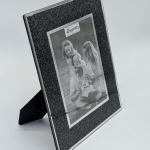eaglewiz-black-glitter-bling-glass-photo-frame-silver-picture-frame-7-x-5-18cm-x-13cm
