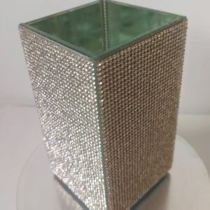 eaglewiz-sparkle-diamante-silver-bling-bathroom-tumbler-bathroom-toothbrush-holder