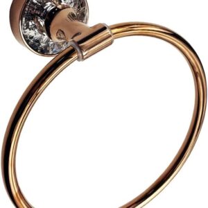 eaglewiz-crystal-towel-ring-rose-gold-diamante-towel-holder-excellent-finish-wall-holder-bathroom-accessory-with-general-wall-fittings