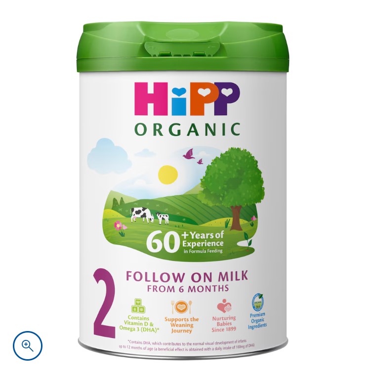 Hipp Organic Follow On Milk Powder 2 (From 6 months)